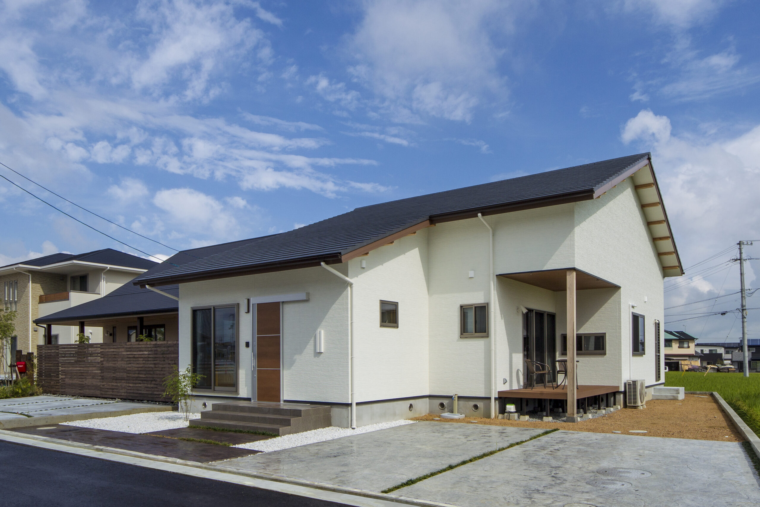 天井高6mを誇るダイナミック住空間のある平屋