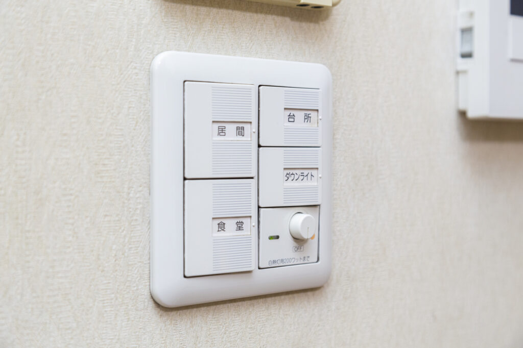 照明スイッチを取り付けるべき位置はどこ?